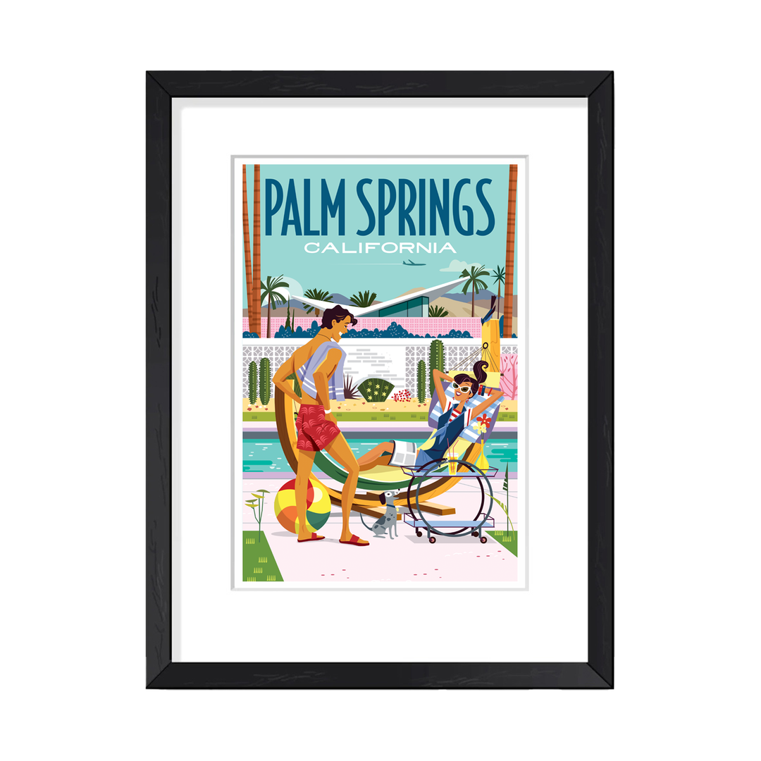 Print: Hammock 13" x 19" (Framed)
