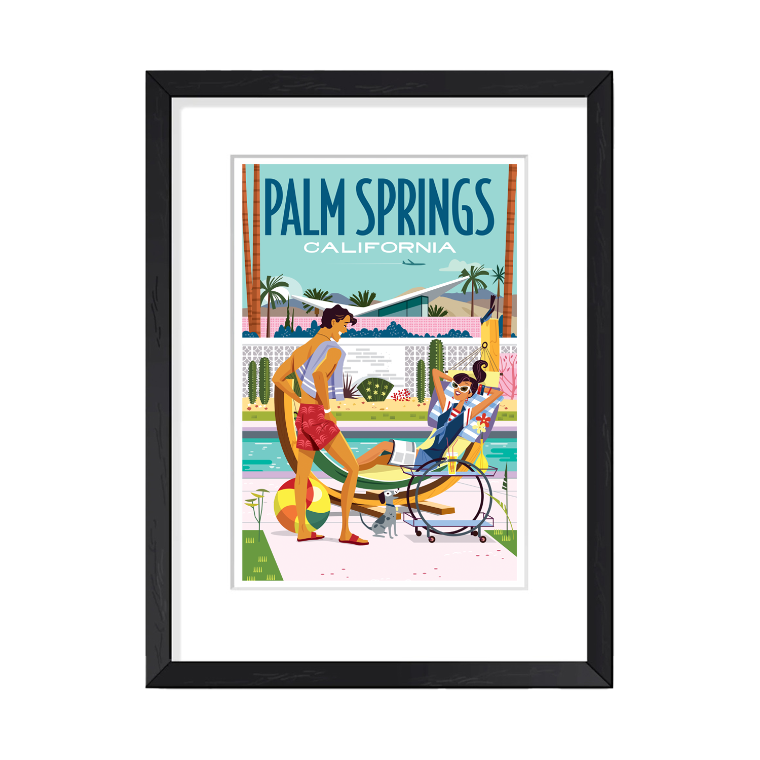 Print: Hammock 13" x 19" (Framed)