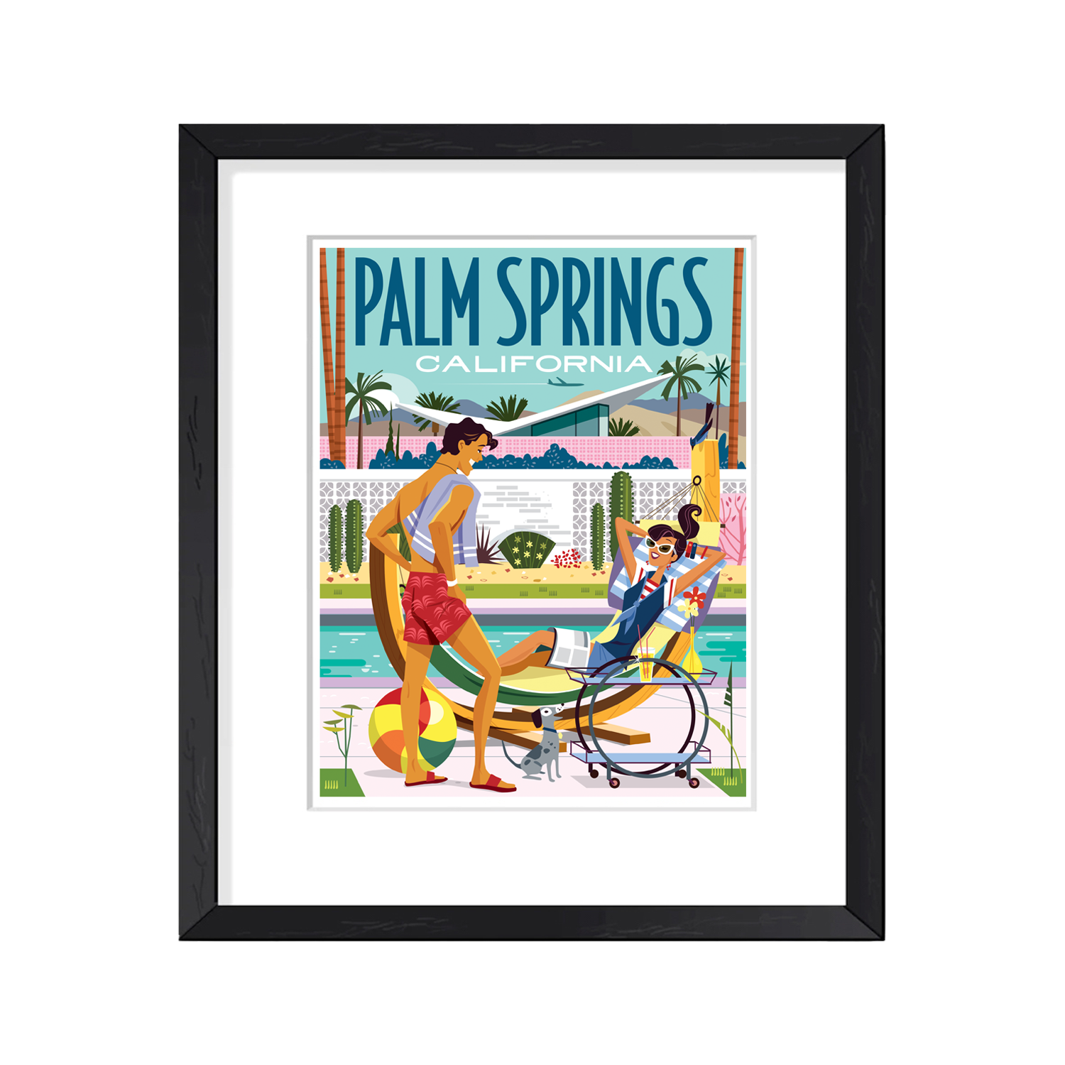 Print: Hammock 8" x 10" (Framed)