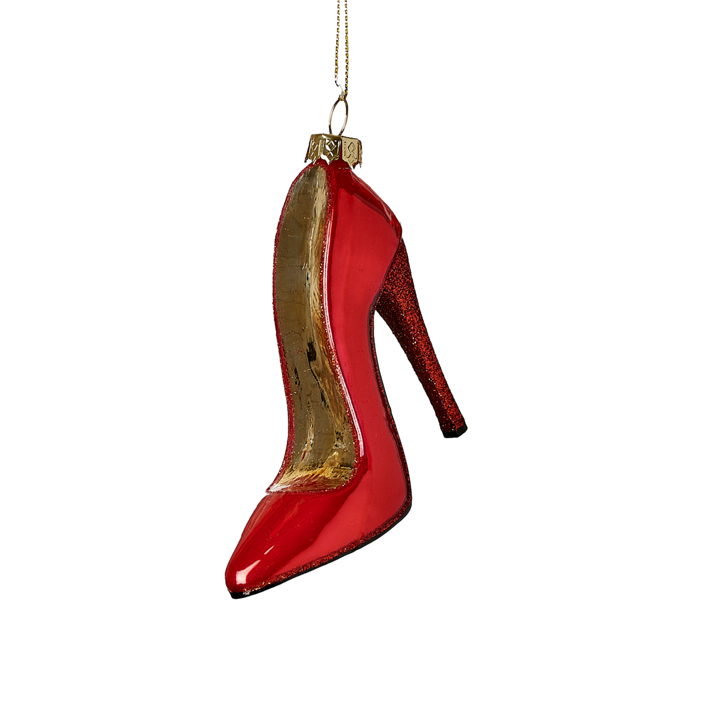 High Heel Ornament - Red