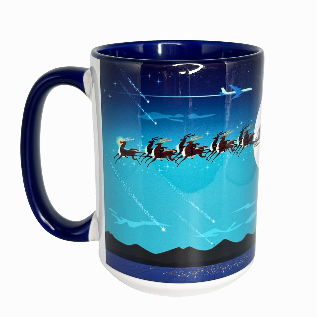 15oz Mug: Palm Springs Holiday Tram