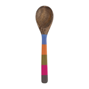 Enameled Wood Mango Spoon - Hot Pink Multicolor - Just Fabulous Palm Springs
