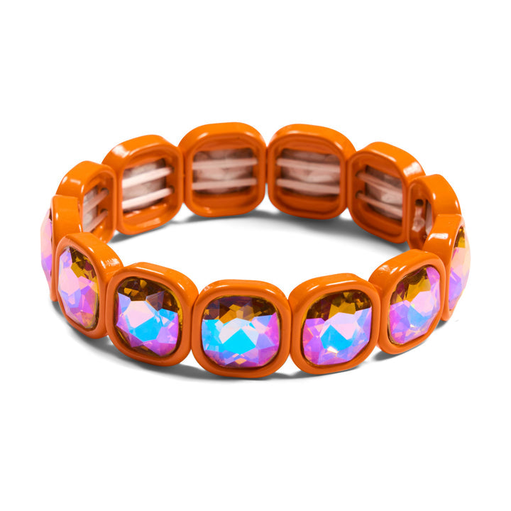 Ice Crystal Bracelet - Orange