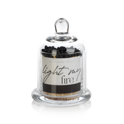 Light My Fire Match Set In Apothecary Jar - Black Tip Matches