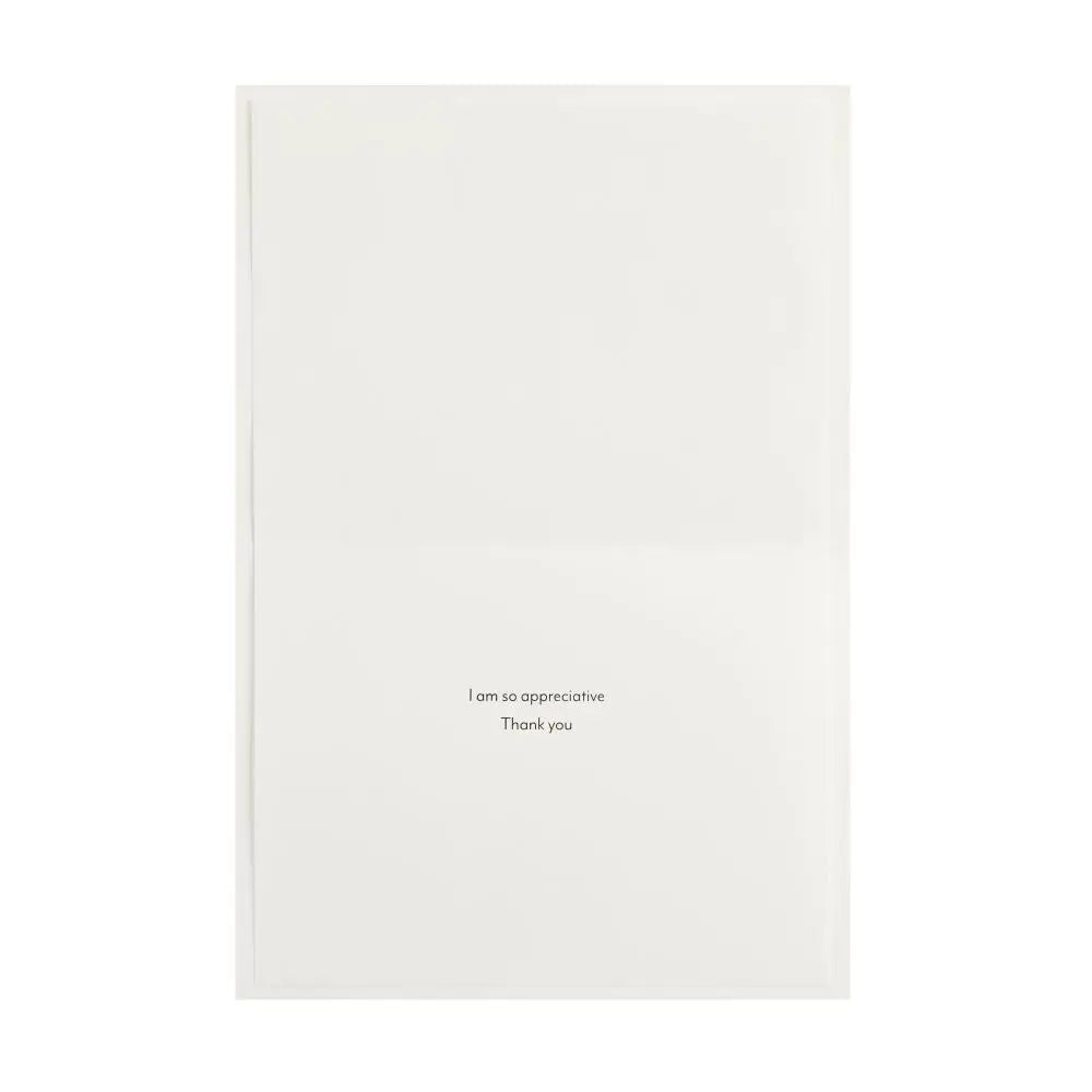 Gratitude Thank You Greeting Card