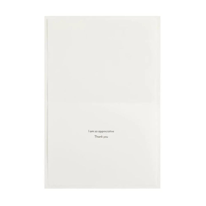 Gratitude Thank You Greeting Card