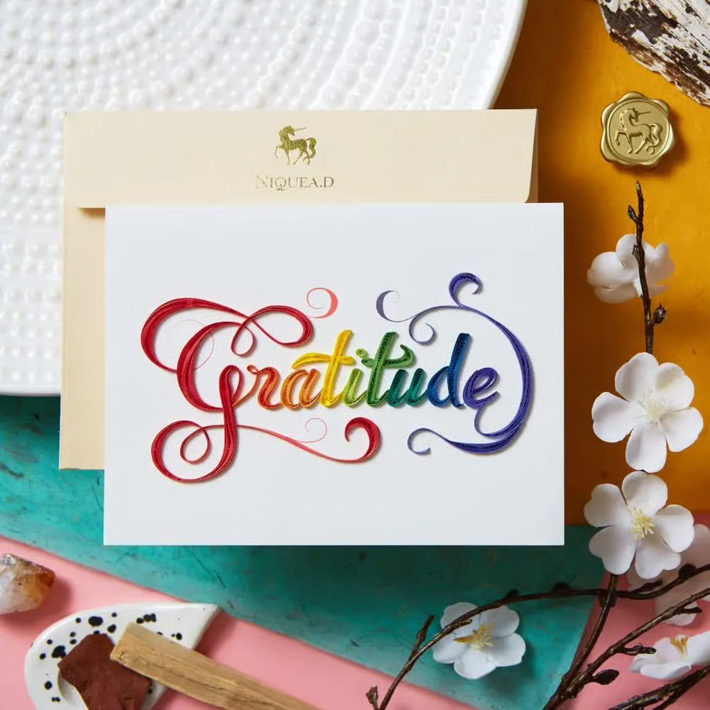 Gratitude Thank You Greeting Card