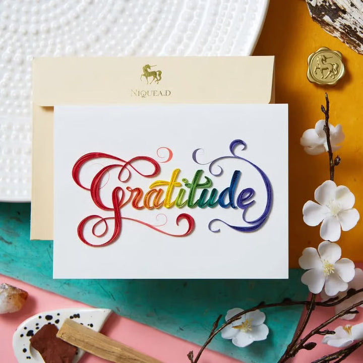 Gratitude Thank You Greeting Card