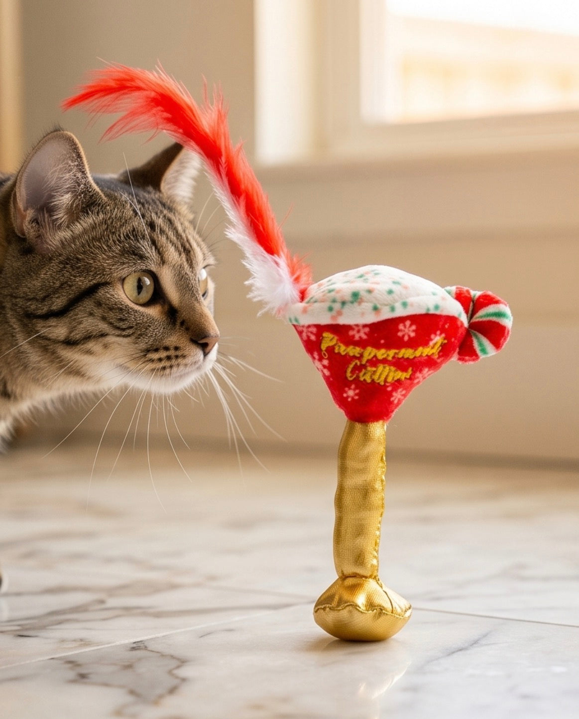 White Paw & Cattini Christmas Catnip Toys