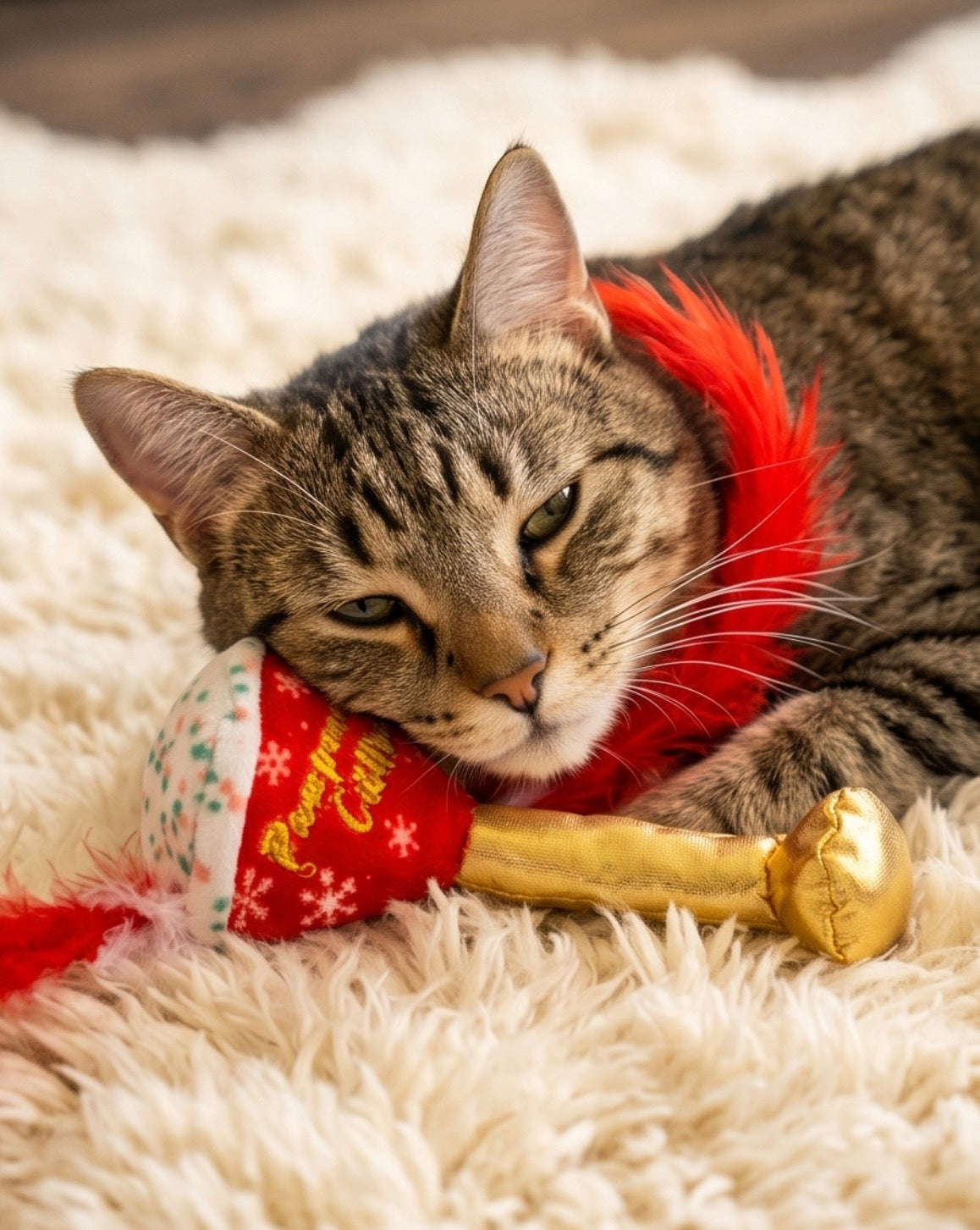 White Paw & Cattini Christmas Catnip Toys