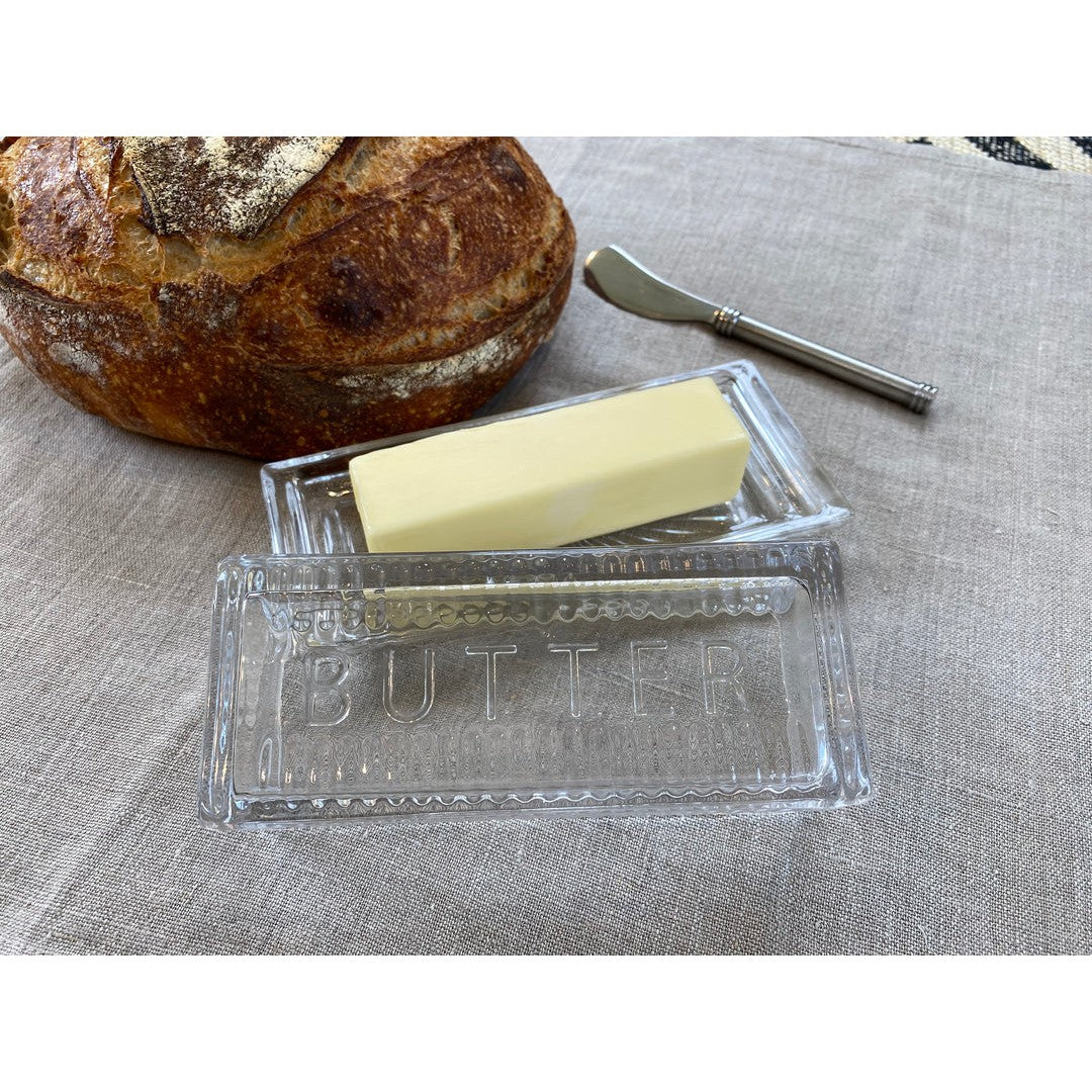 Glass Butter Dish