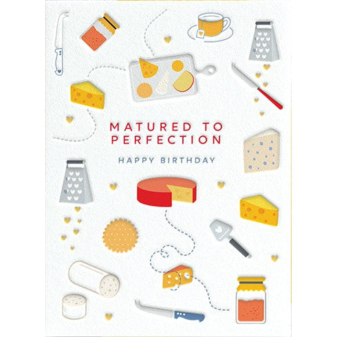 Cheese Birthday Card