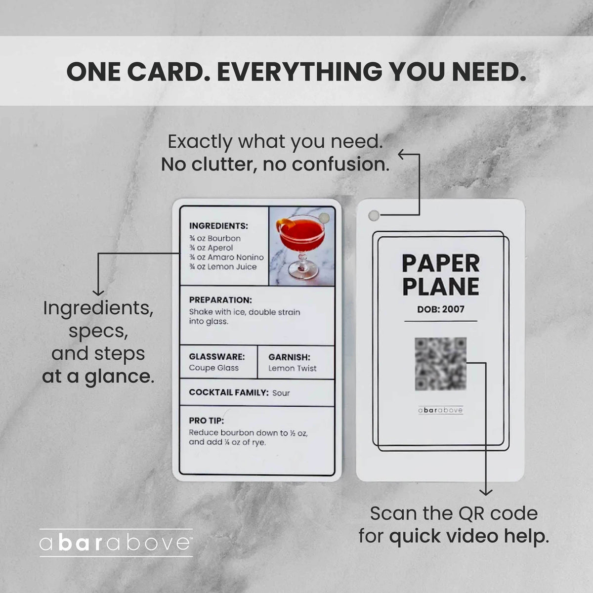 Cocktail Flash Cards