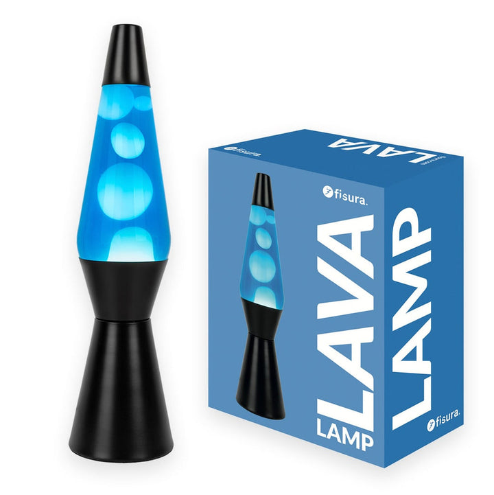 Cyan Bullet Flow Lava Lamp