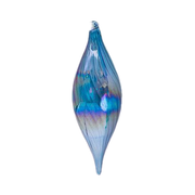 Iridescent Finial Ornament - Dark Blue
