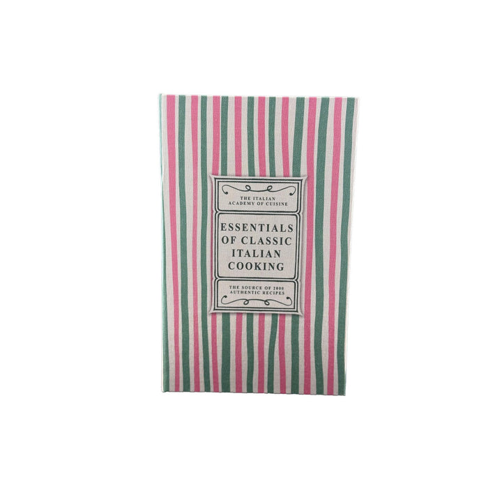 Decorative Book Shaped Storage Box - Essentials Of Italian Cooking