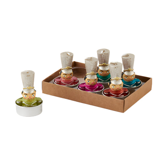 Nutcracker Tea Light Candle Set