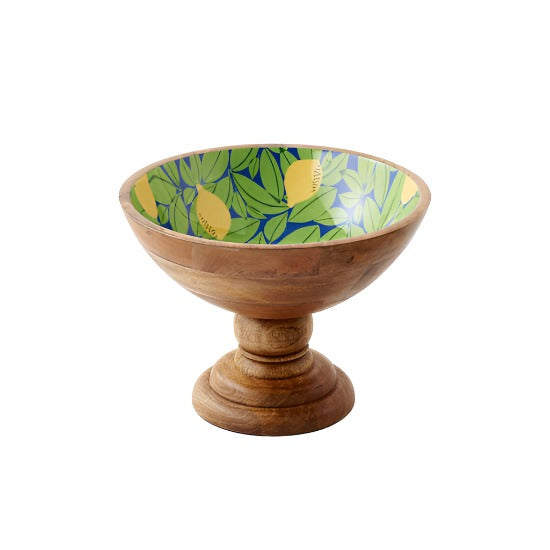 Lemon Pedestal Bowl