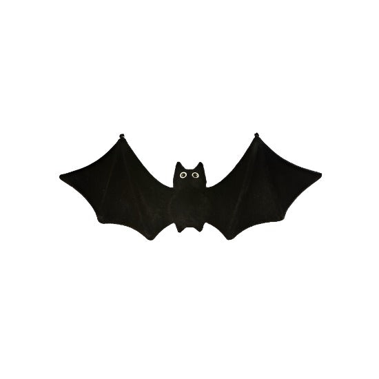 Hanging Flocked Bat