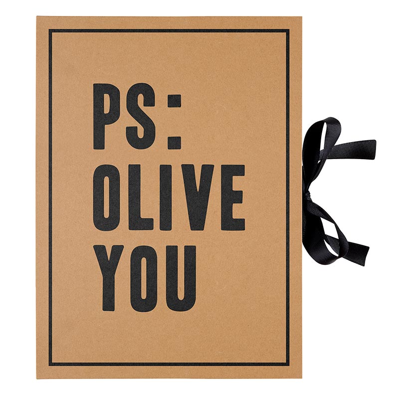 PS: Olive You Olive Bowl Set Book Box