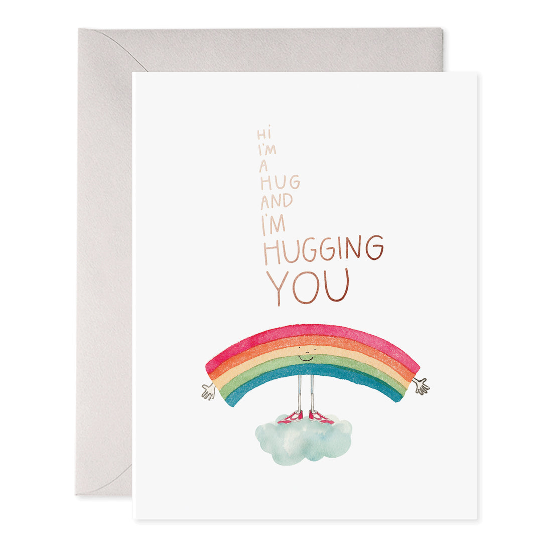 I'm A Hug Greeting Card