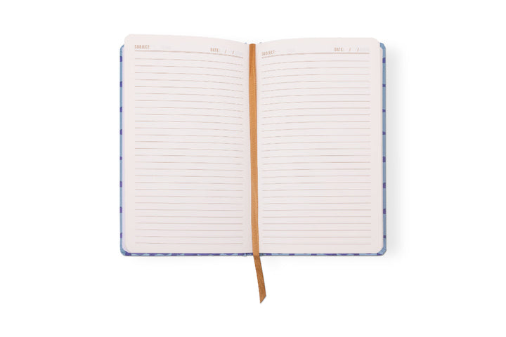 Tulip Journal - Blue Lattice
