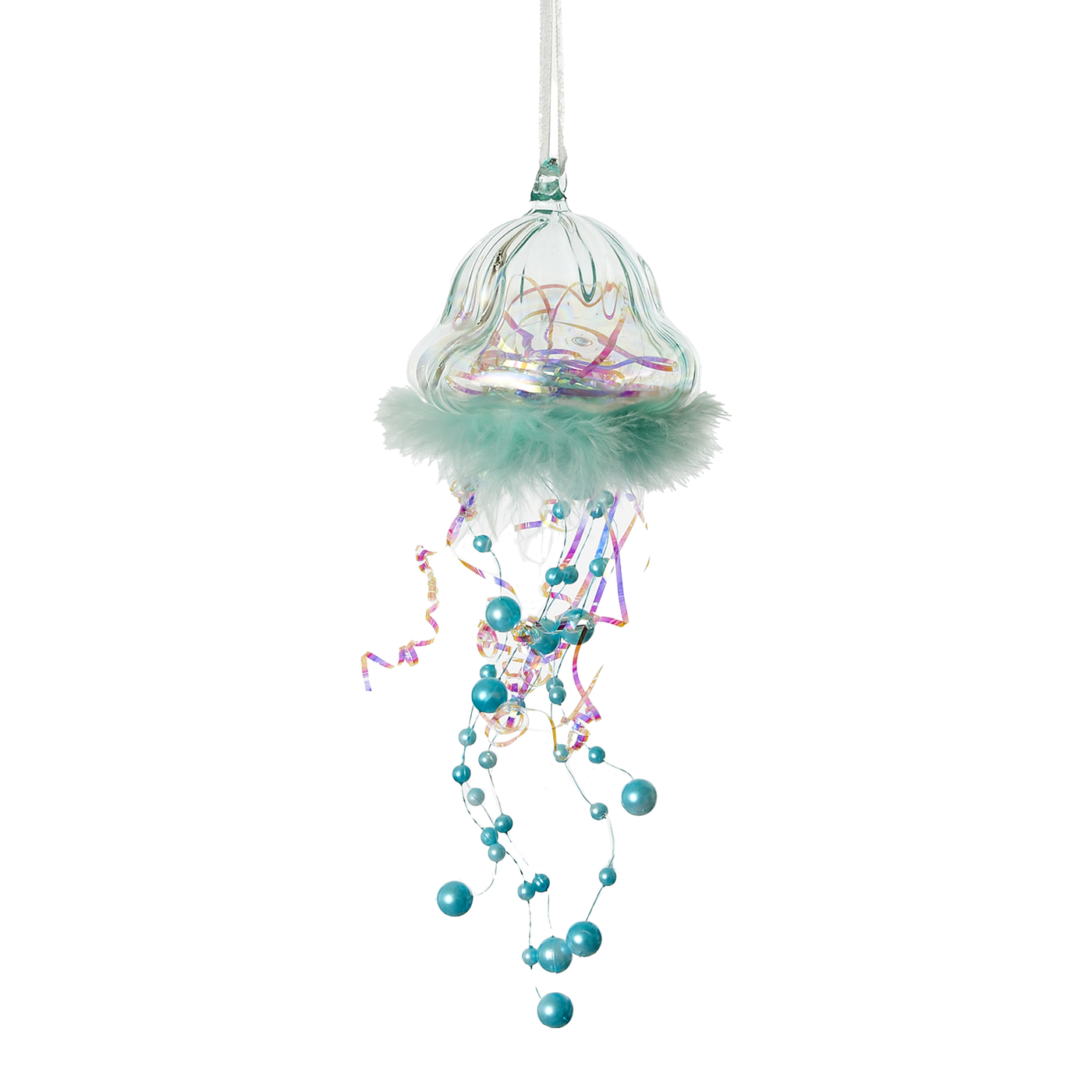 Jellyfish Ornament - Turquoise