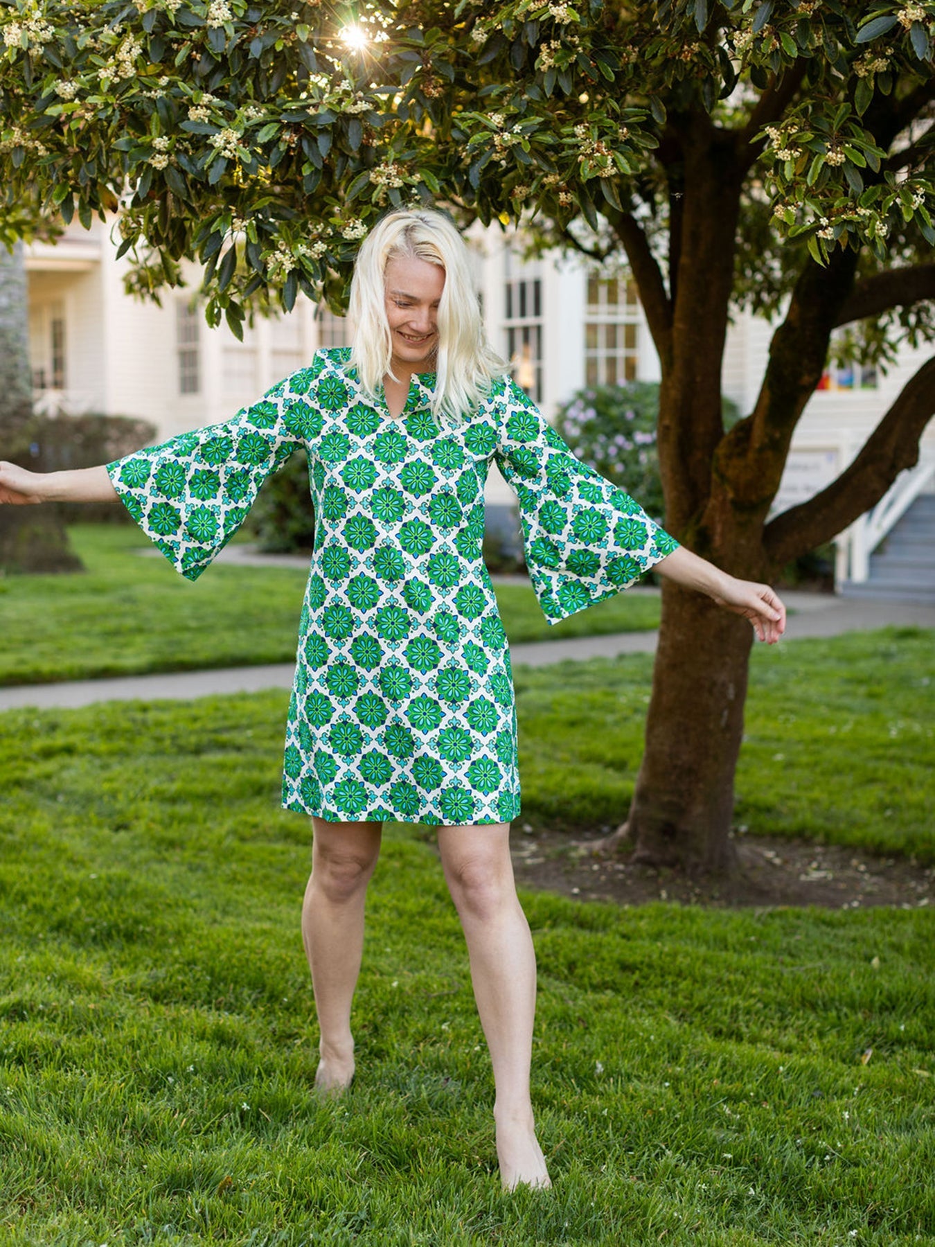 Vera Dress Talavera Green
