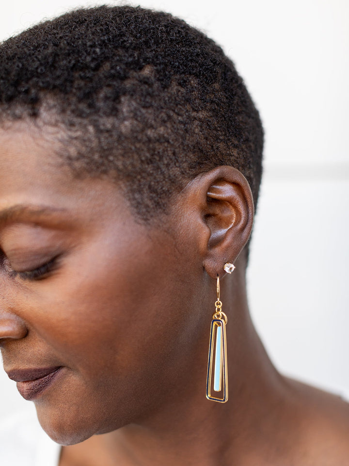 Cascade Earrings - Bluebell