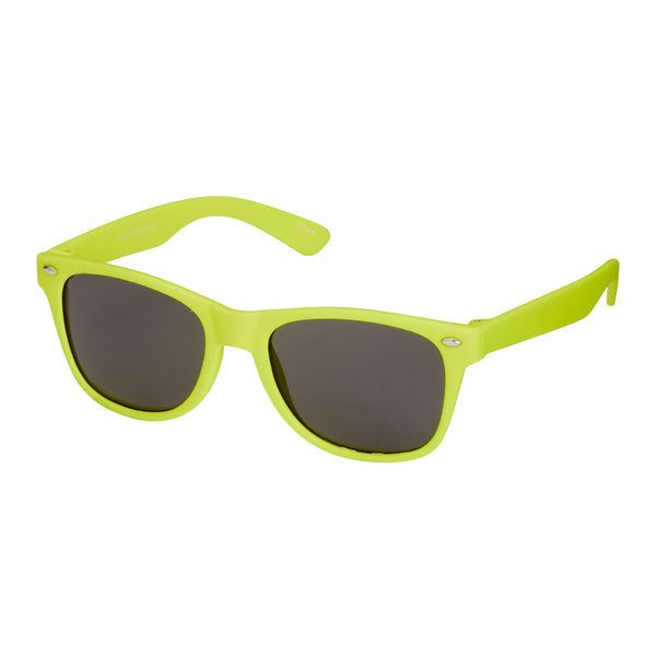 Soft Neon Kids Sunglasses - Yellow
