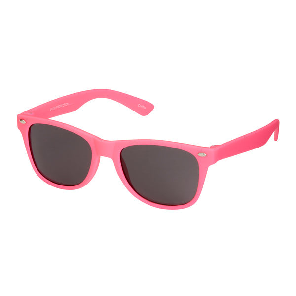 Soft Neon Kids Sunglasses - Pink