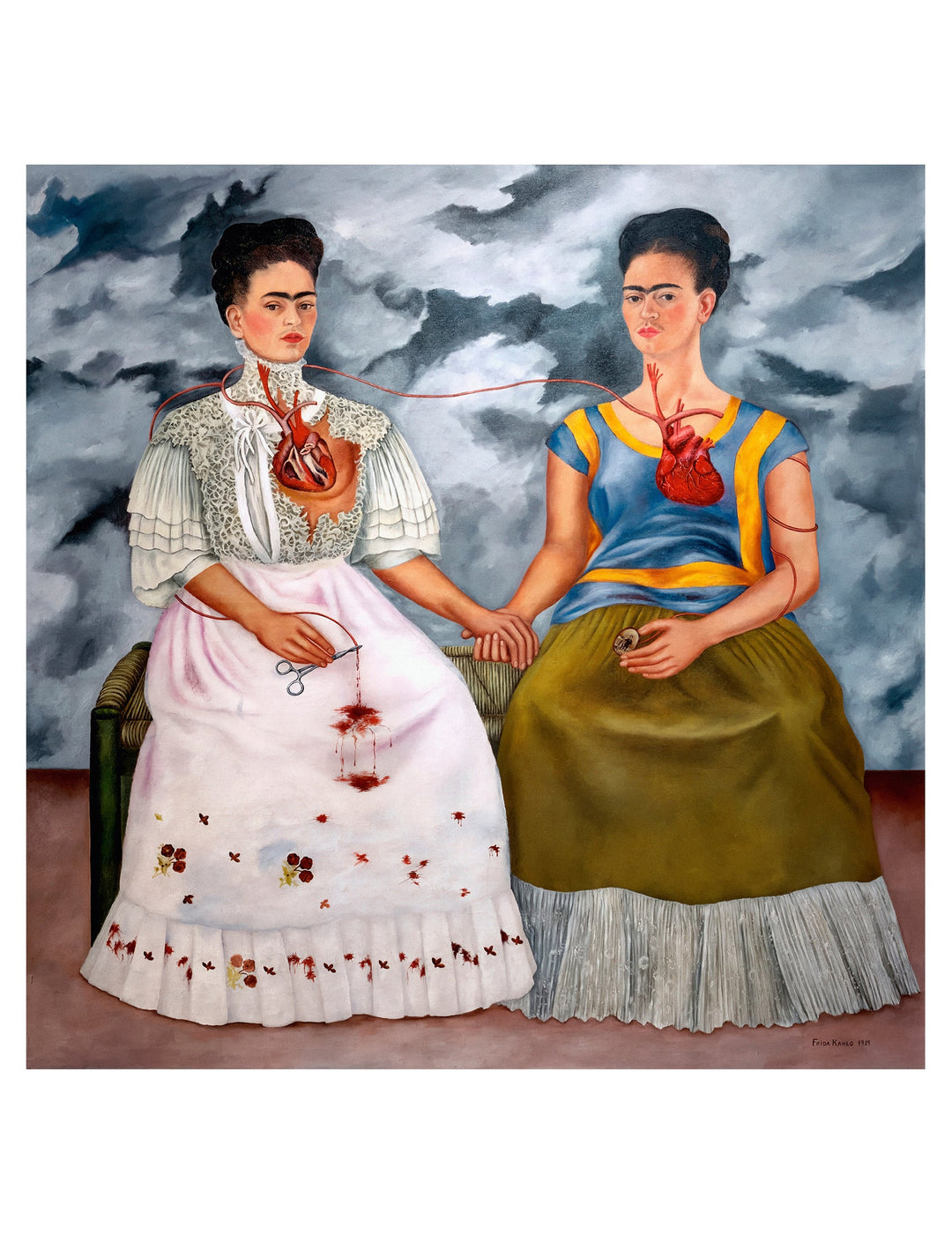 Frida Kahlo Pond Keepsake Boxed Notecards