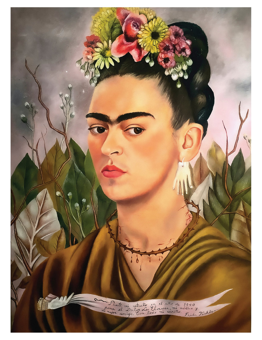 Frida Kahlo Pond Keepsake Boxed Notecards