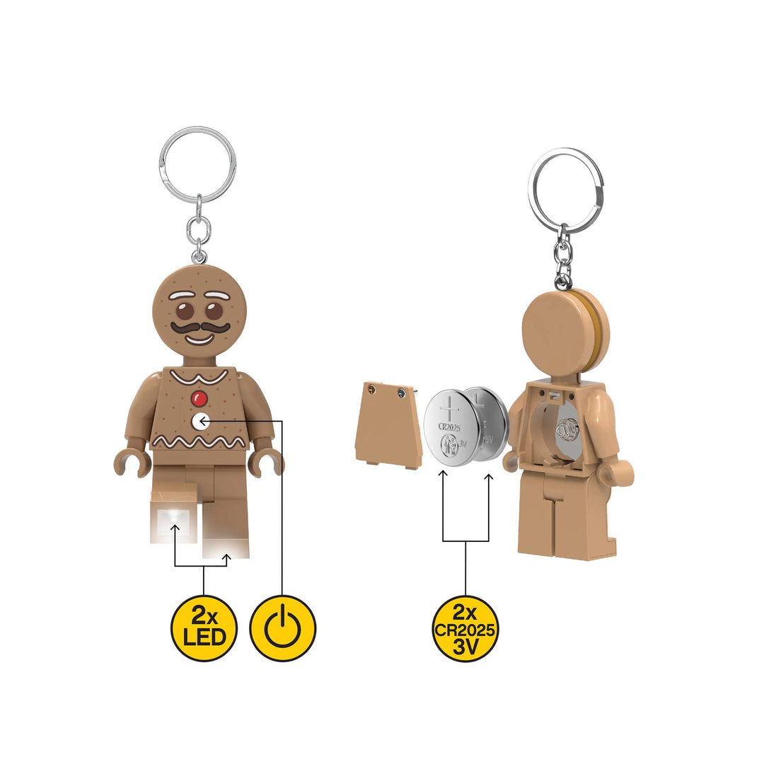 Lego® Gingerbread Man Keychain Light