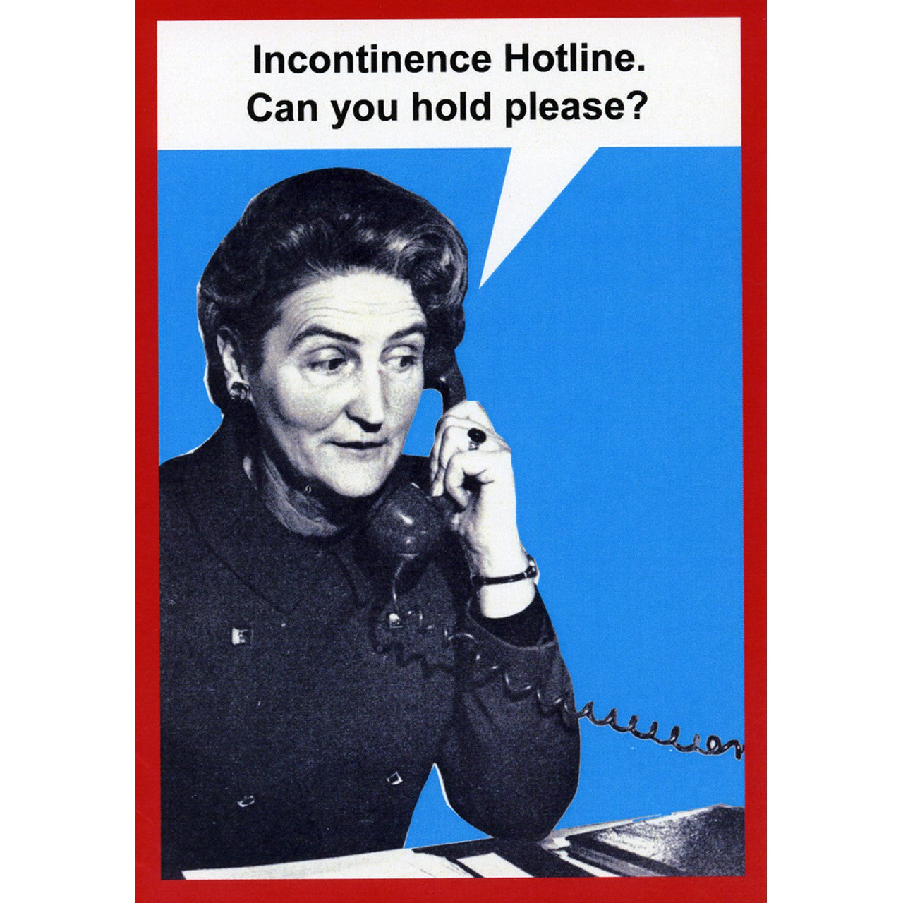Hotline Greeting Card