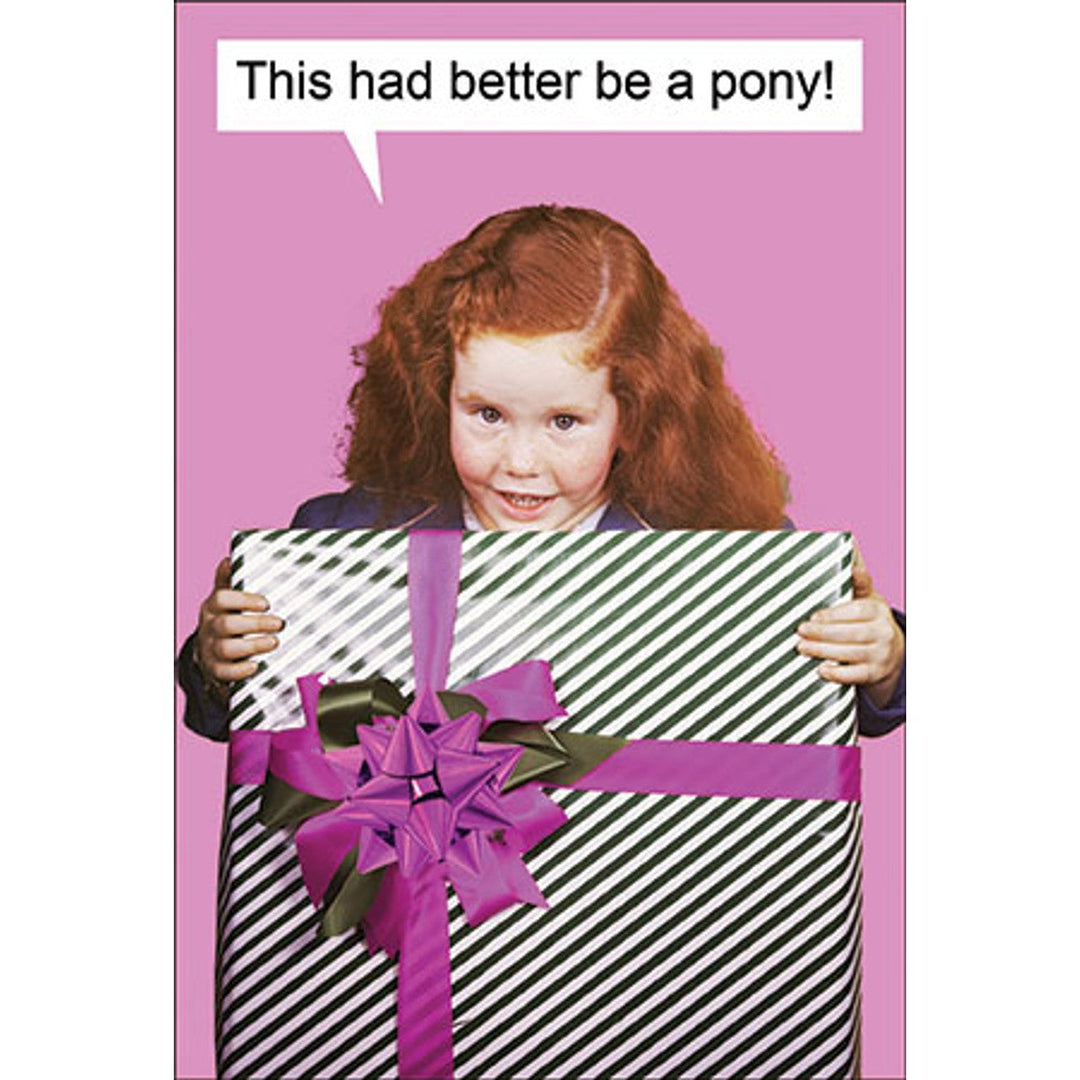 Present Birthday Card