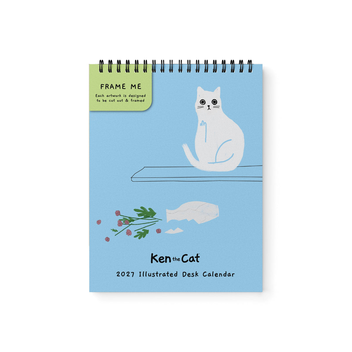 Ken The Cat Desk Calendar 2027
