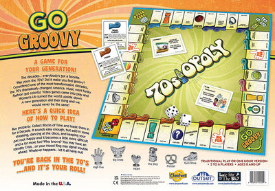 70s-Opoly Board Game
