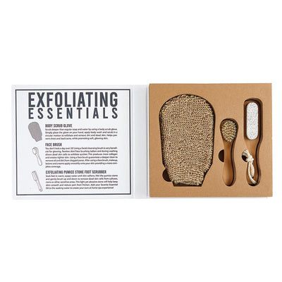 Scrub Exfoliating Essentials Book Box