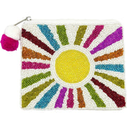 Sunshine Beaded Coin Pouch