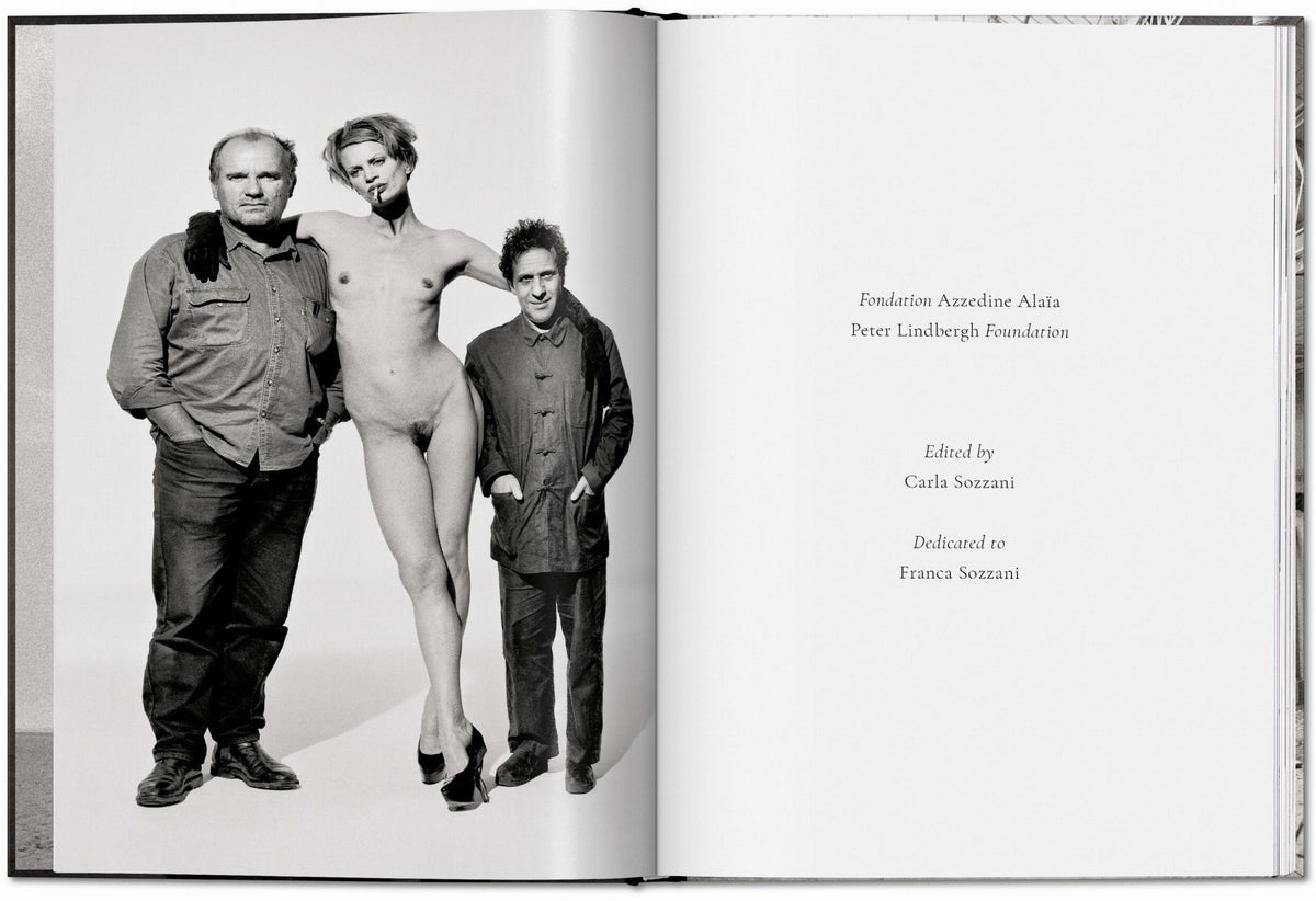 ICONS: Peter Lindbergh. Azzedine Alaia
