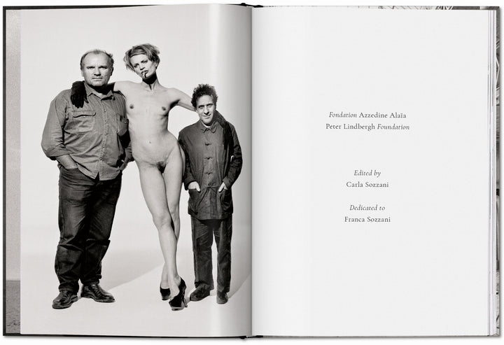 PO: Peter Lindbergh. Azzedine Alaia