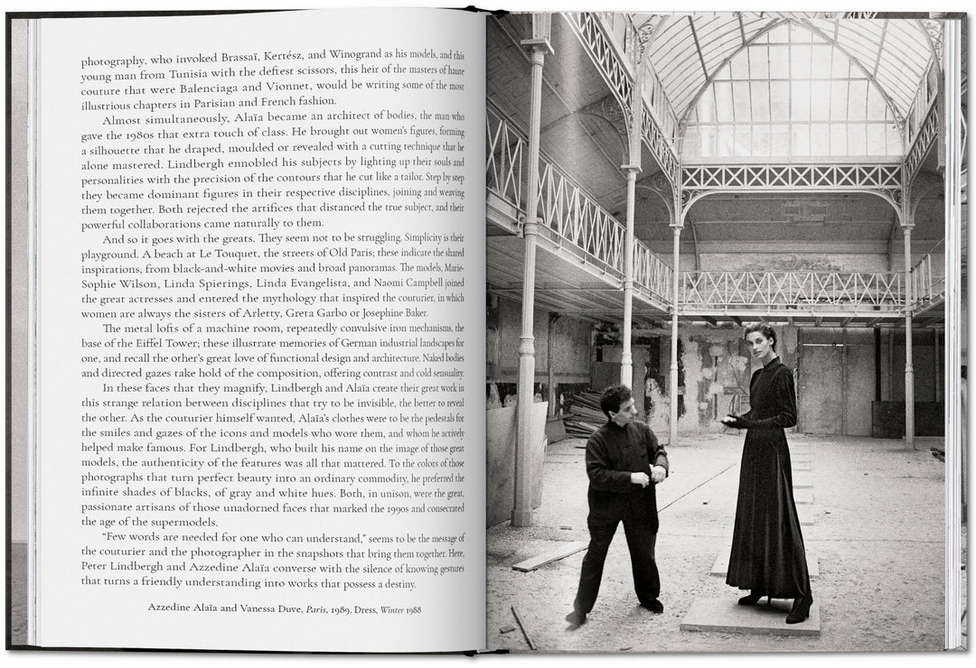 PO: Peter Lindbergh. Azzedine Alaia