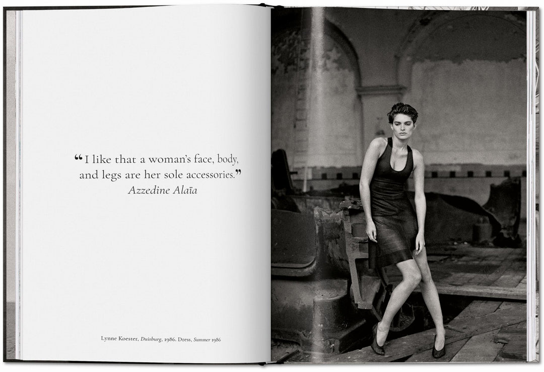 PO: Peter Lindbergh. Azzedine Alaia