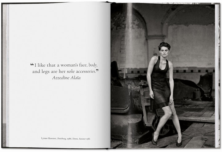 PO: Peter Lindbergh. Azzedine Alaia