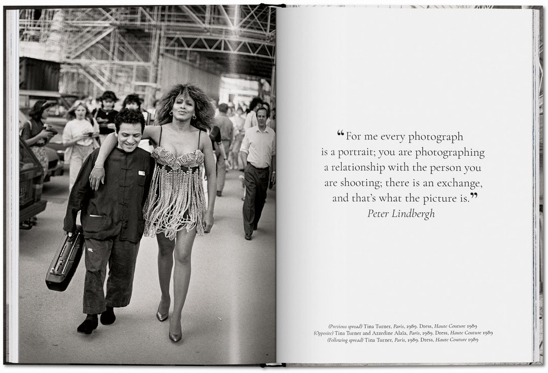 PO: Peter Lindbergh. Azzedine Alaia