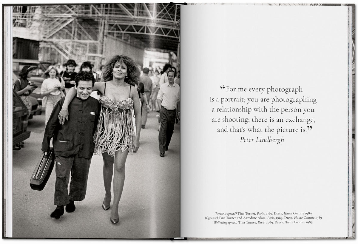 ICONS: Peter Lindbergh. Azzedine Alaia