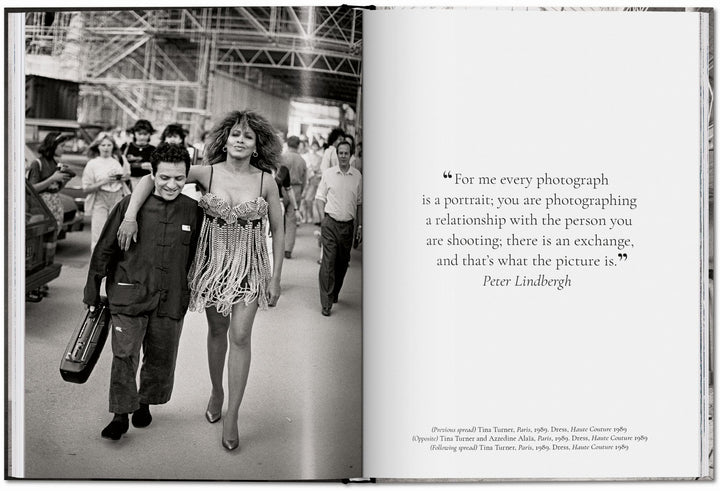 PO: Peter Lindbergh. Azzedine Alaia