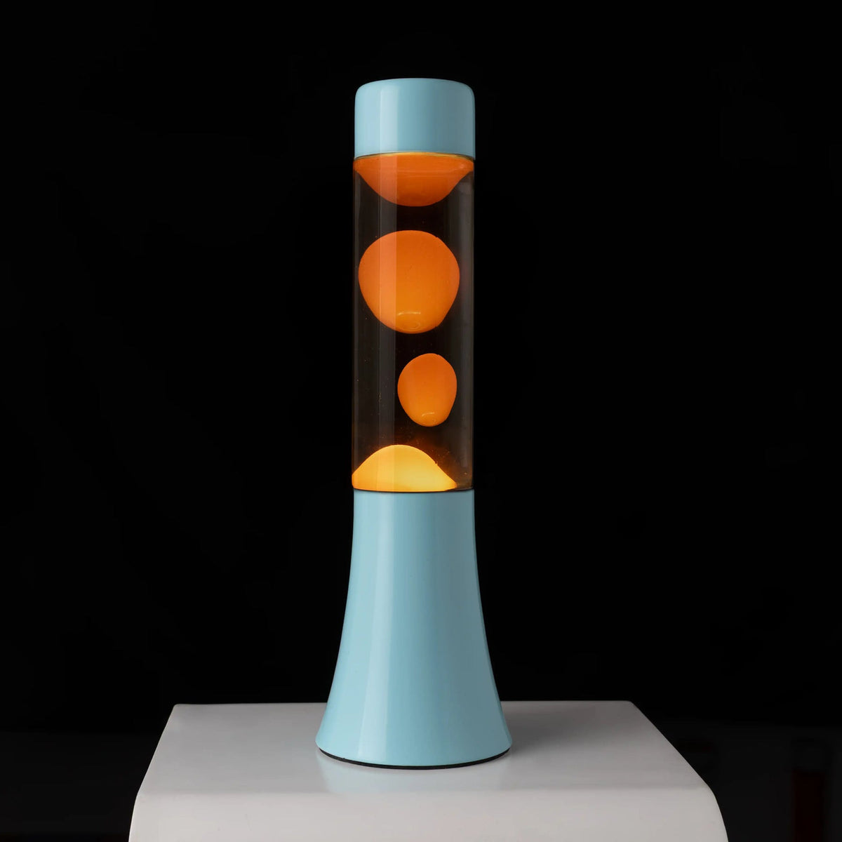 Blue & Orange Gradient Mini Flow Lava Lamp