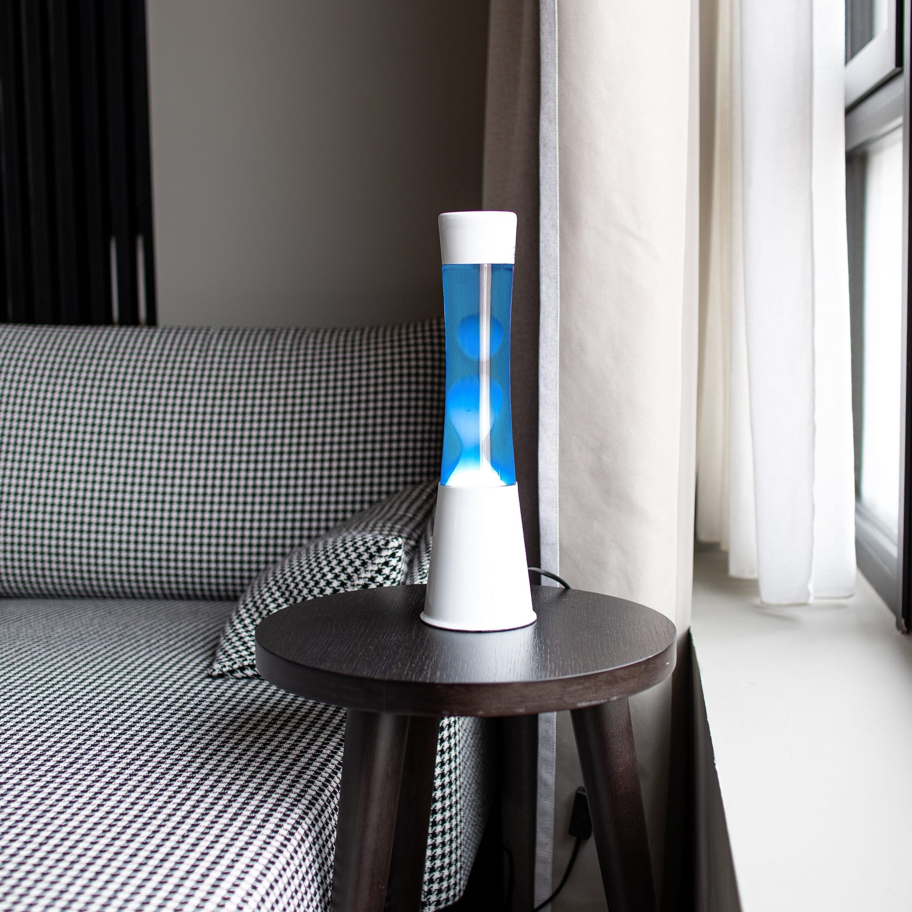 Cyan Flow Lava Lamp